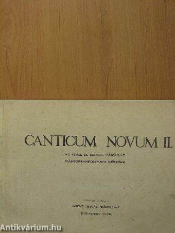 Canticum Novum II.