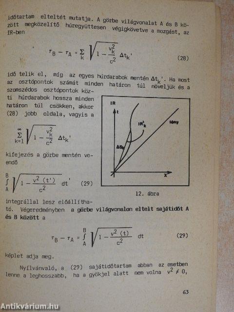 E=m*c2?/A Minkowski-világ