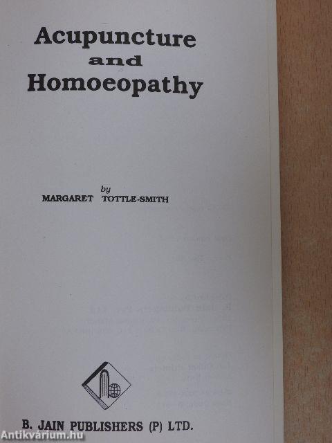 Acupuncture and Homoeopathy