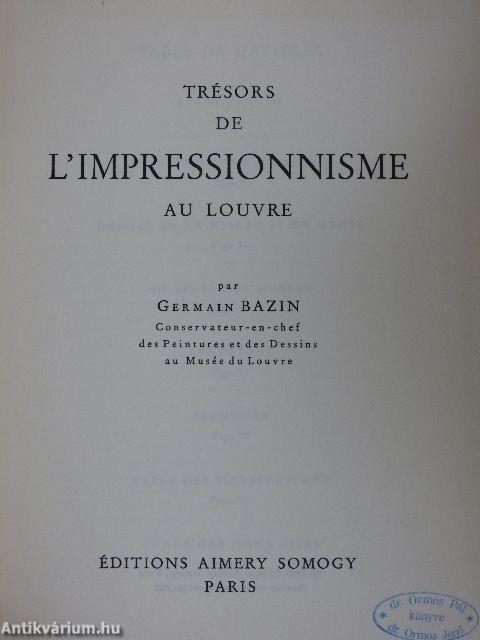 Trésors de l'Impressionnisme au Louvre