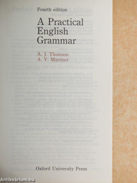 A Practical English Grammar