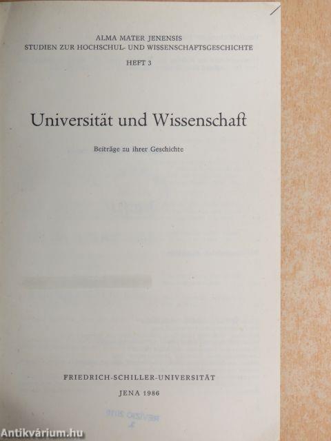 Universität und Wissenschaft