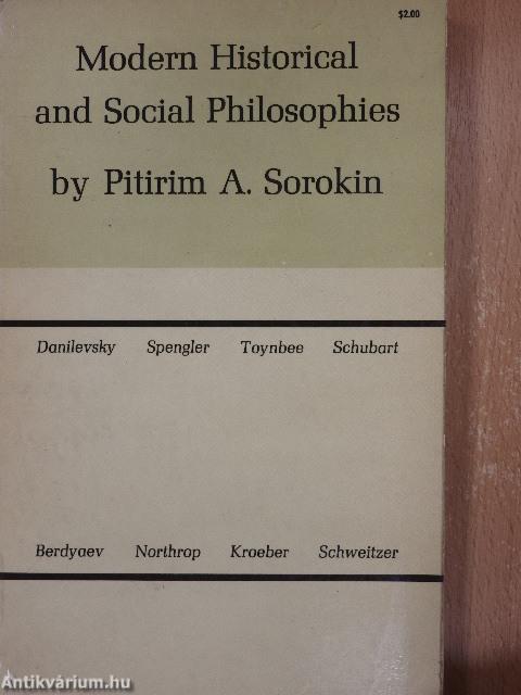 Modern Historical and Social Philosophies