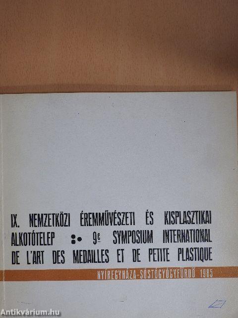 IX. Nemzetközi Éremművészeti és Kisplasztikai Alkotótelep