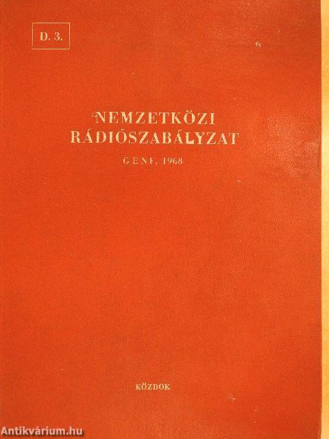 Nemzetközi Rádiószabályzat