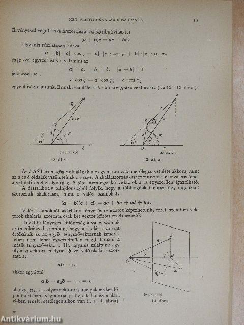 Műszaki matematikai gyakorlatok A. IX.