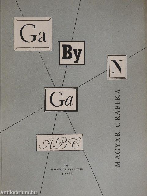 Magyar Grafika 1959. 4. szám