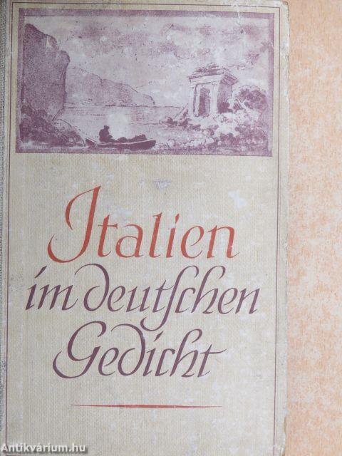 Italien im Deutschen Gedicht