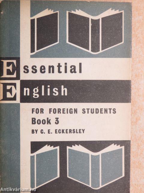 Essential English for Foreign Students Book 3.