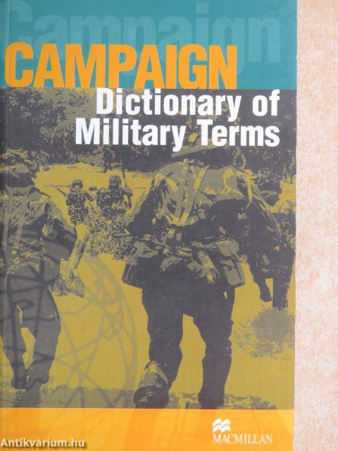 Dictionary of Military Terms