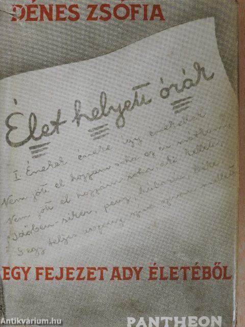 Élet helyett órák