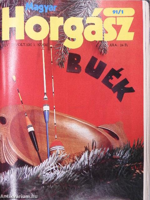 Magyar Horgász 1990-1991. január-december