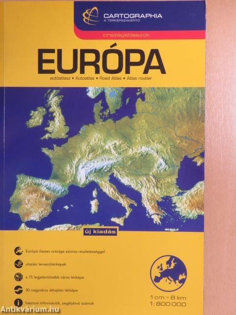 Európa autóatlasz