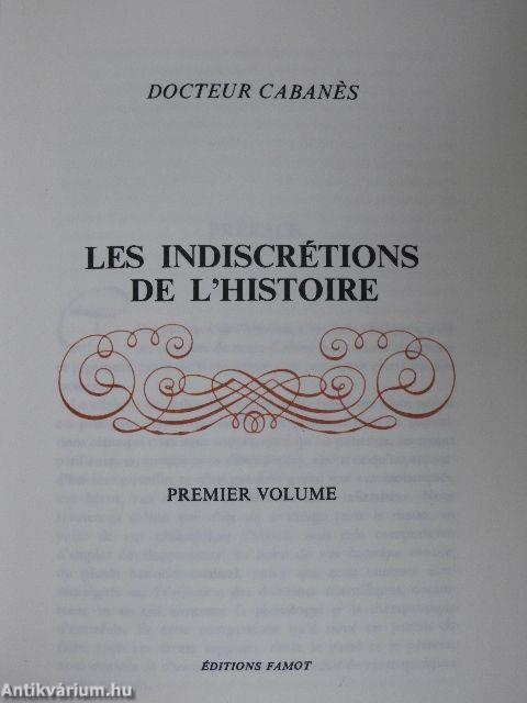 Les Indiscrétions de l'Histoire 1-4.