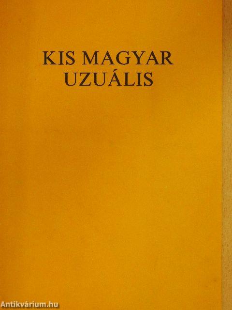 Kis magyar uzuális