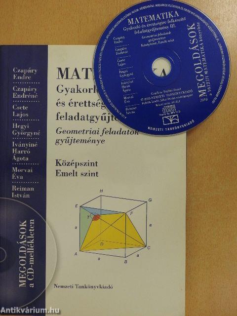 Matematika - Gyakorló és érettségire felkészítő feladatgyűjtemény III. - CD-vel