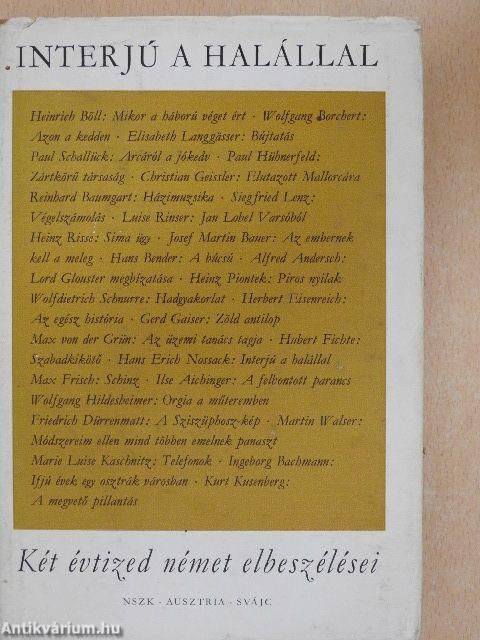 Interjú a halállal