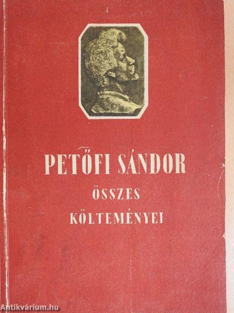 Petőfi Sándor összes költeményei