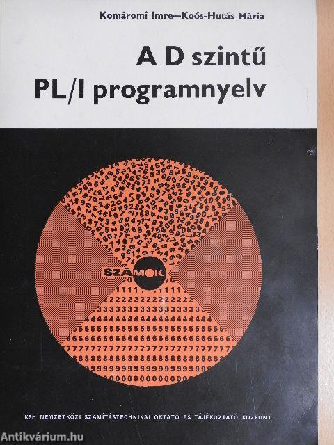 A D szintű PL/I programnyelv