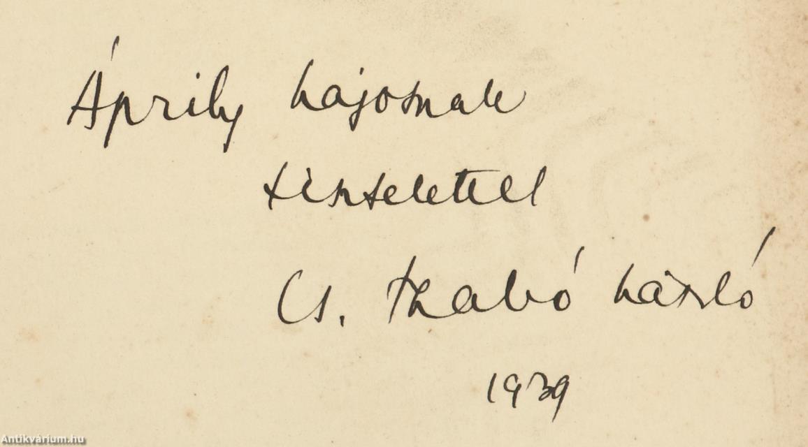 Latin Európa (dedikált példány)