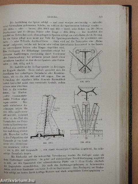 Die Eisenkonstruktionen der Ingenieur-Hochbauten