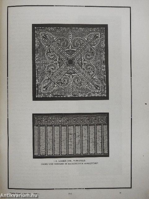 Textile Kunst und Industrie 1913. (nem teljes évfolyam)