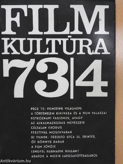 Filmkultúra 1973. július-augusztus