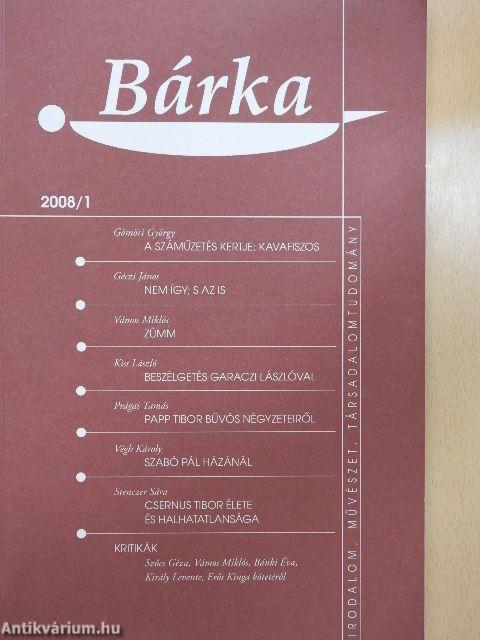 Bárka 2008/1