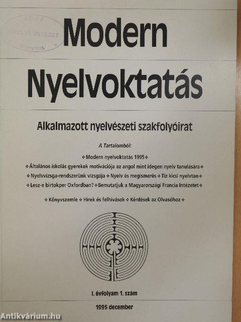 Modern Nyelvoktatás 1995/1.
