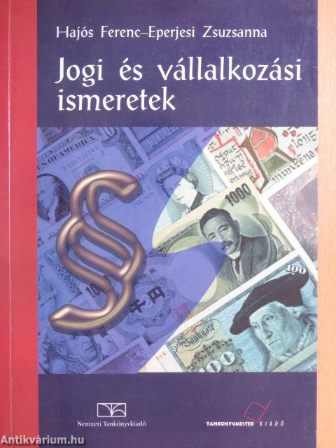 Jogi és vállalkozási ismeretek
