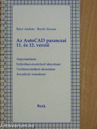 Az AutoCAD parancsai 11. és 12. verzió