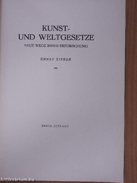 Kunst- und Weltgesetze