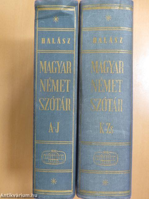 Magyar-német szótár I-II.