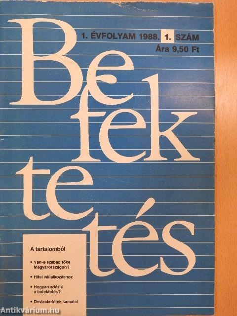 Befektetés 1988/1.