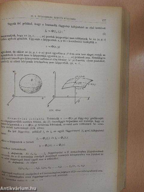 Matematikai analízis II.