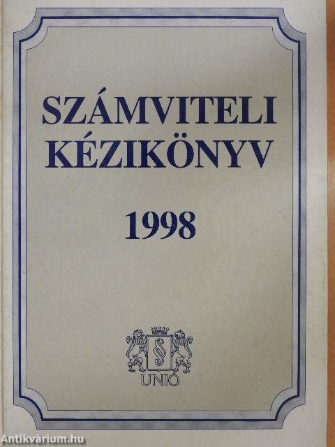 Számviteli kézikönyv 1998