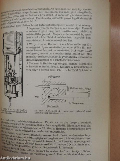 A gázelemzés méréstechnikája