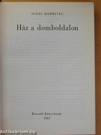 Ház a domboldalon