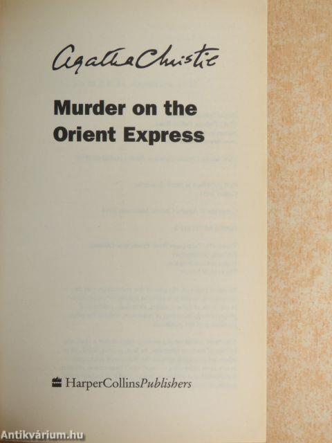 Murder on the Orient Express