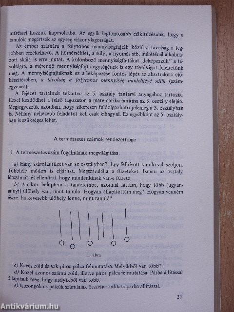 A számfogalom fejlesztésének szintjei az oktatási gyakorlatban 