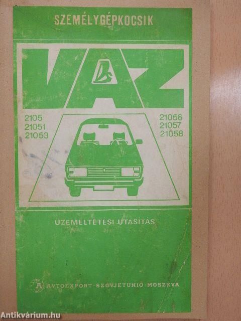VAZ-2105, VAZ-21051, VAZ-21053, VAZ-21056, VAZ-21057, VAZ-21058 típusú személygépkocsik