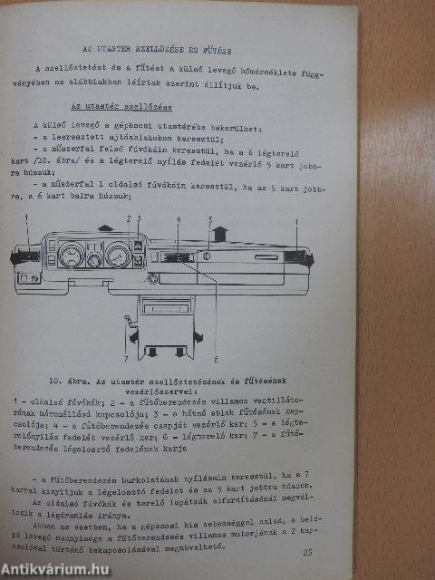 VAZ-2105, VAZ-21051, VAZ-21053, VAZ-21056, VAZ-21057, VAZ-21058 típusú személygépkocsik