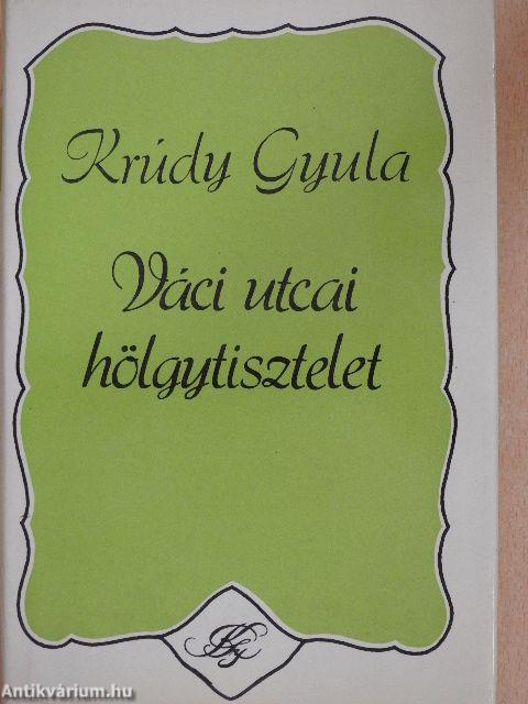 Váci utcai hölgytisztelet