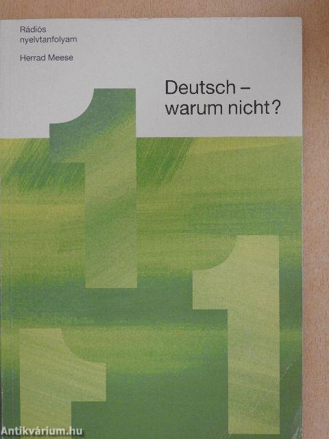 Deutsch - warum nicht? 1.