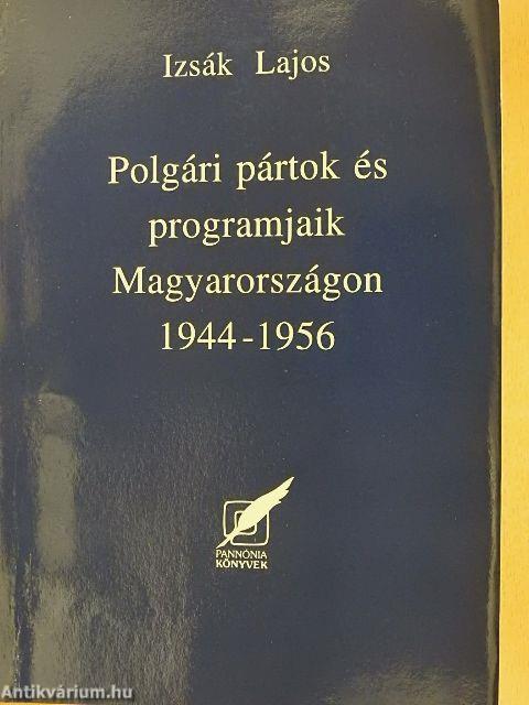 Polgári pártok és programjaik Magyarországon