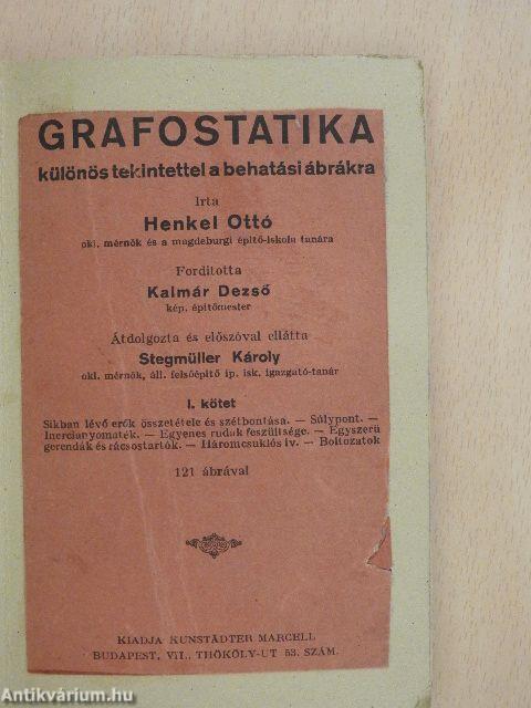 Grafostatika I.