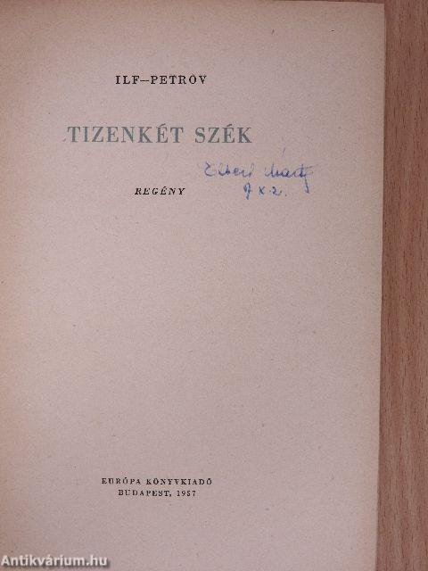 Tizenkét szék