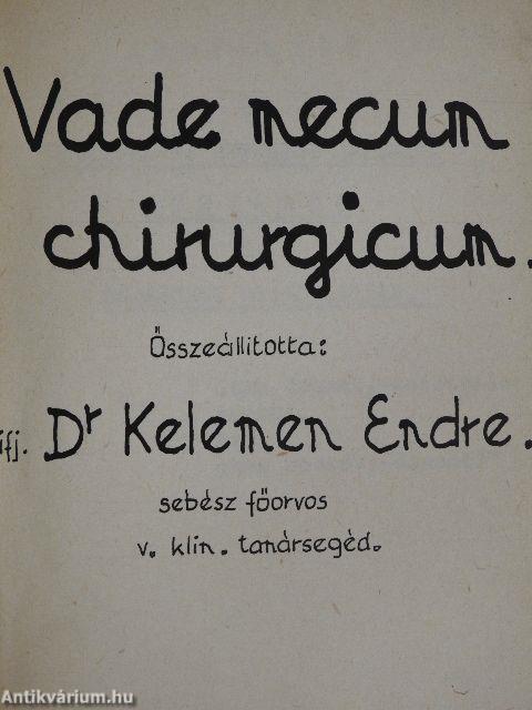 Vade mecum chirurgicum