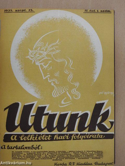 Utunk 1935. szeptember 15.-1936. június 15.