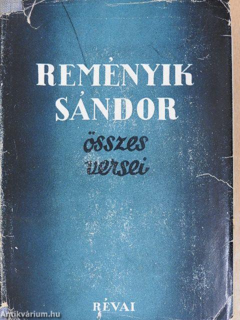 Reményik Sándor összes versei I-II.